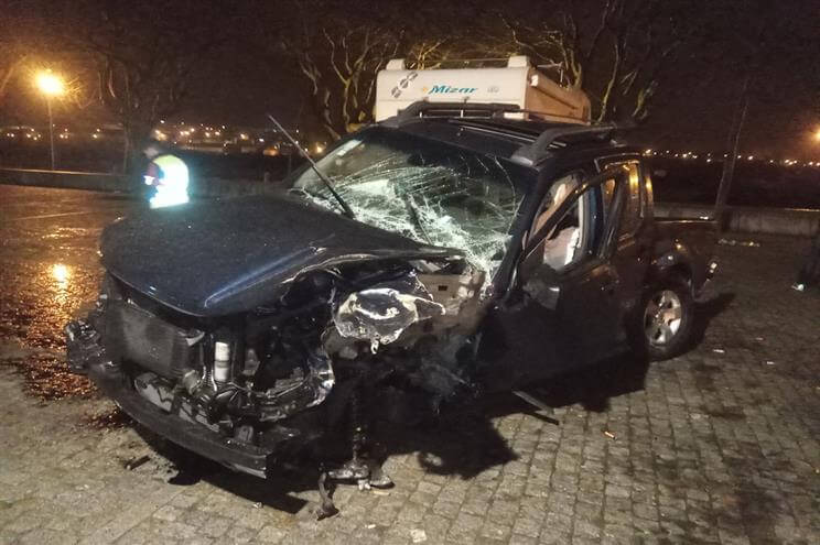 Despiste violento faz um morto e dois feridos em Vila do Conde