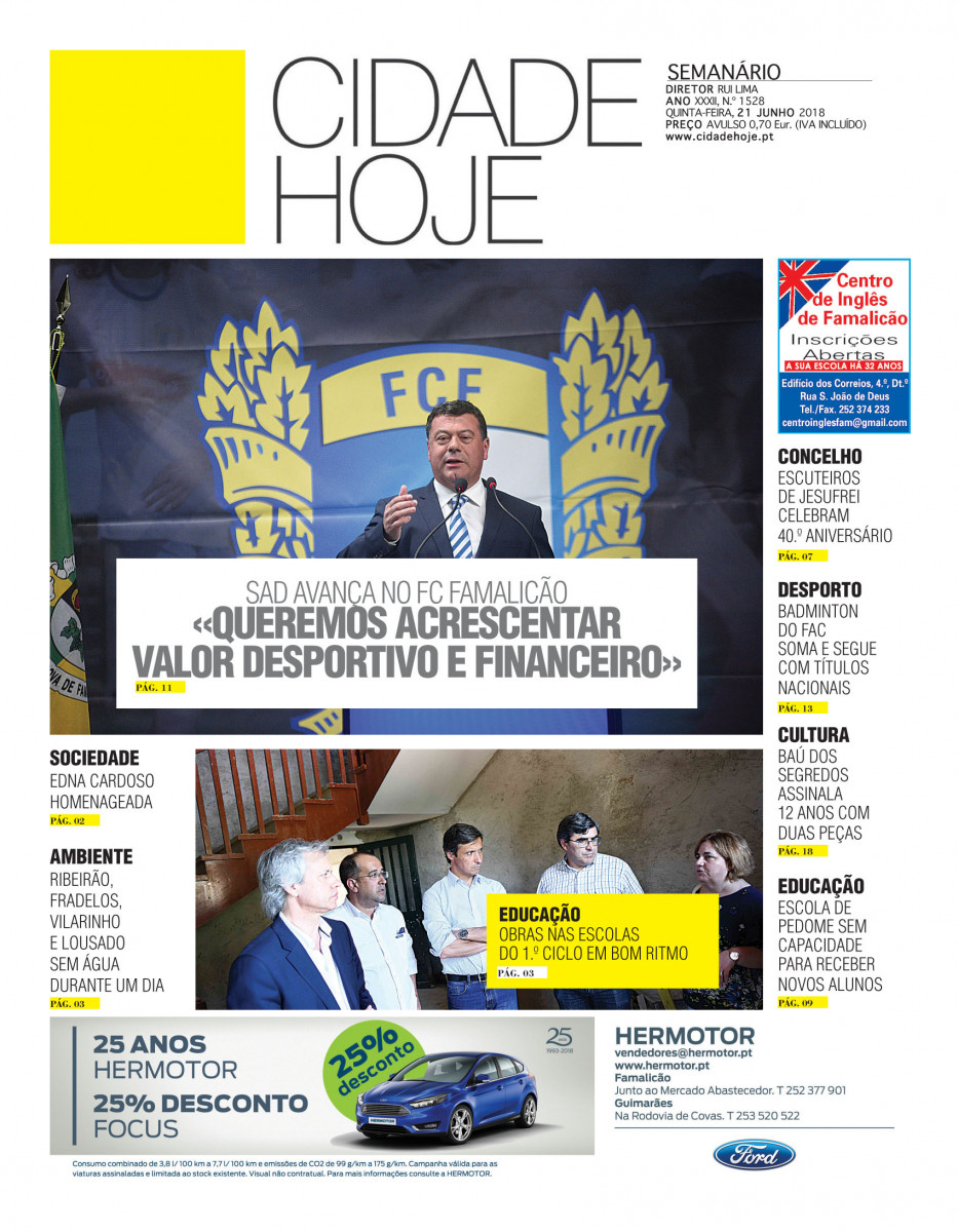 Edição de 21 de Junho de 2018