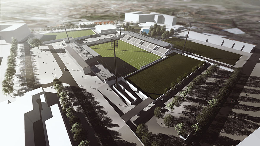 Novo Estádio Municipal pronto em três anos