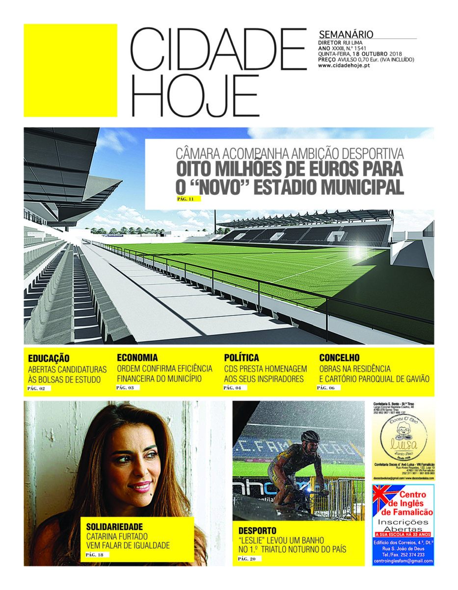 Edição de 18 de Outubro de 2018