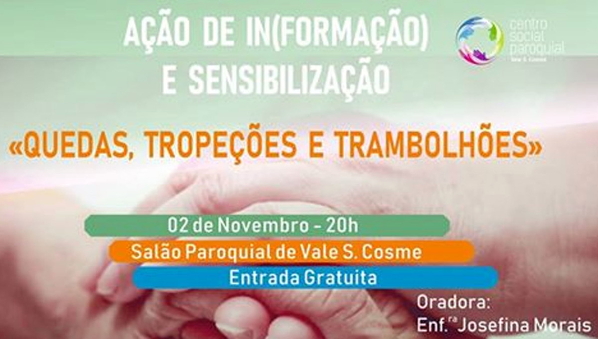 “Quedas, Tropeções e Trambolhões” em S. Cosme
