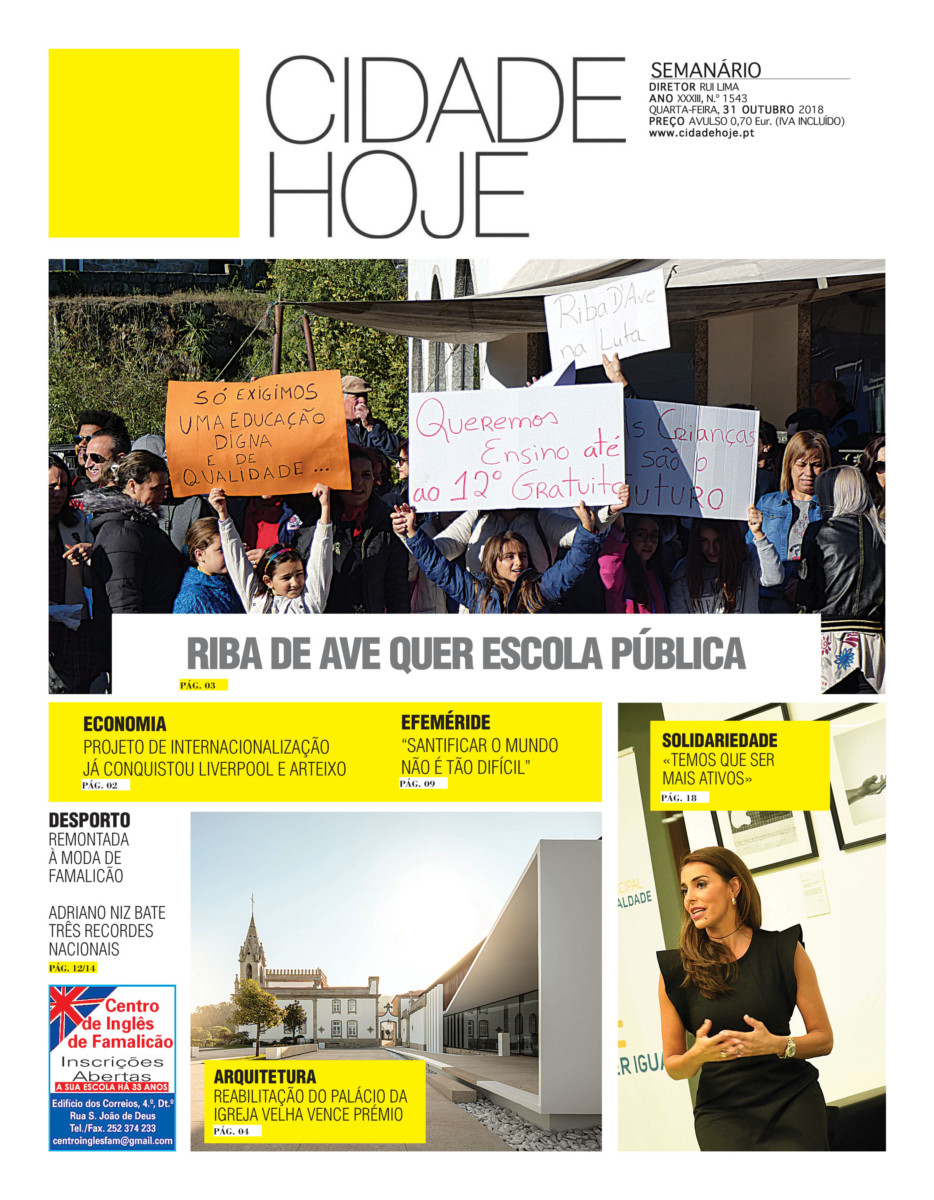 Edição de 31 de Outubro de 2018