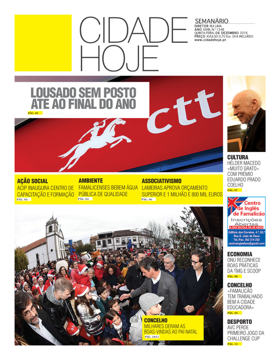 Edição de 6 de Dezembro de 2018