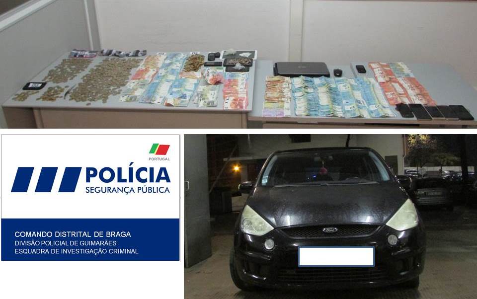 Oito detidos por tráfico de droga