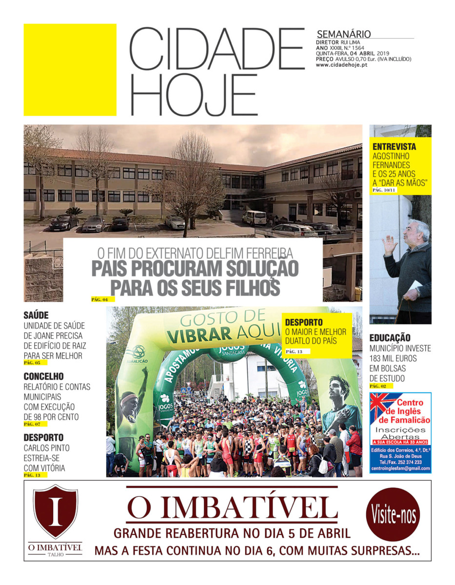 Edição de 4 de Abril de 2019