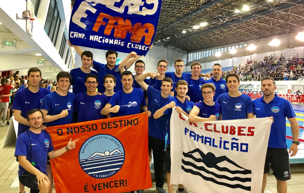 Natação famalicense na 1.ª divisão pelo décimo quarto ano consecutivo
