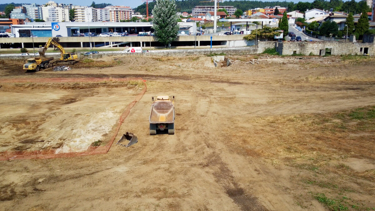 Famalicão: Já começou intervenção urbanística junto do Tribunal