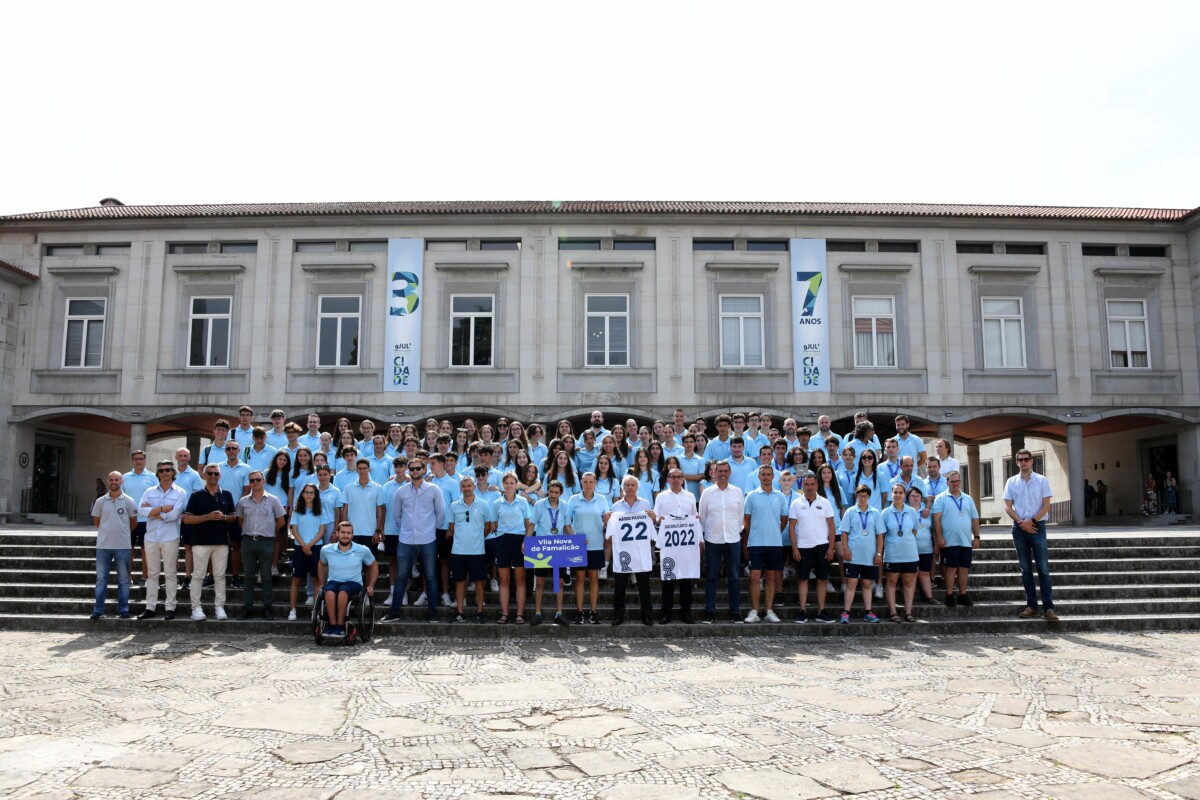 Famalicão: Mário Passos felicita jovens que disputaram Jogos do Eixo Atlântico