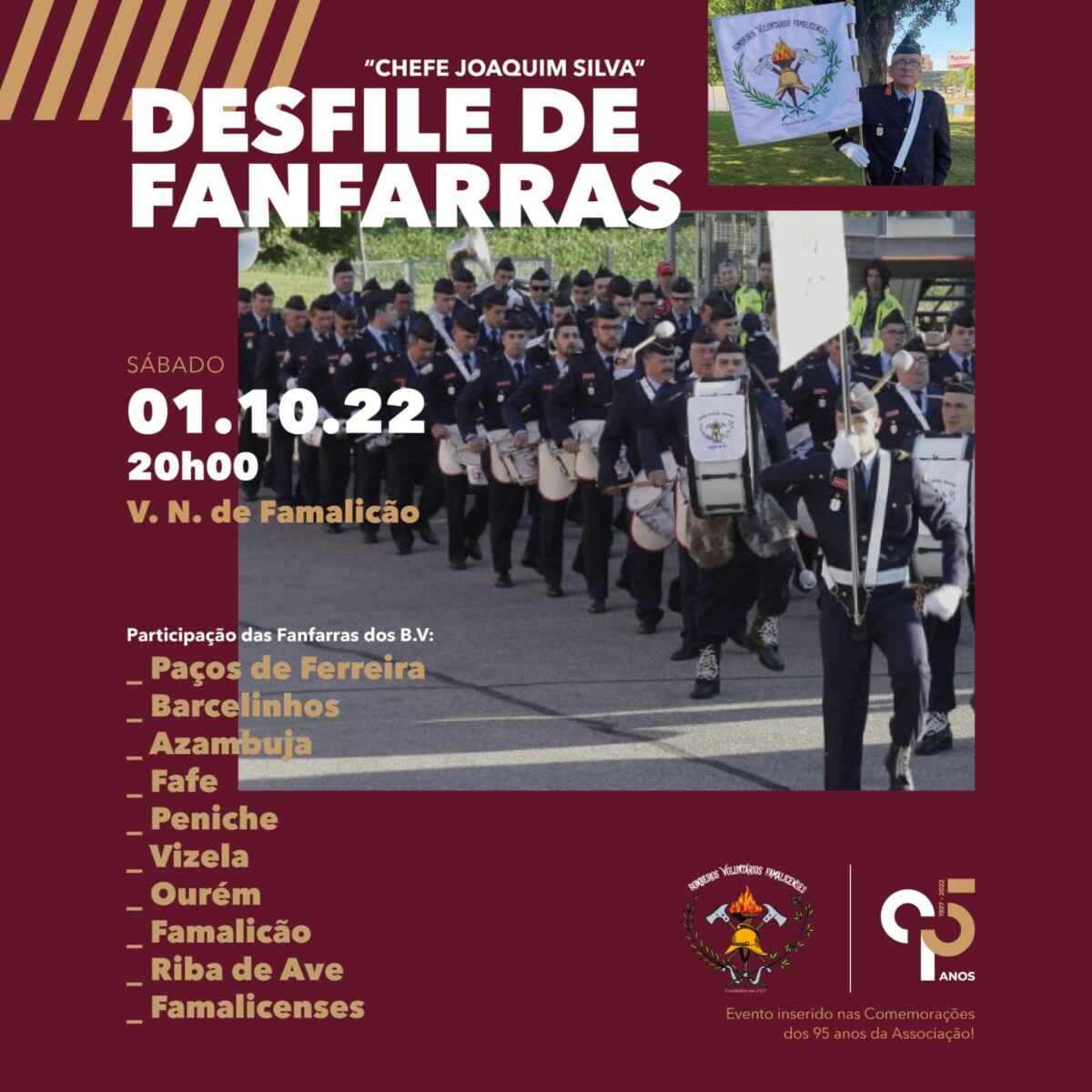 Desfile de Fanfarras dos BV Famalicenses