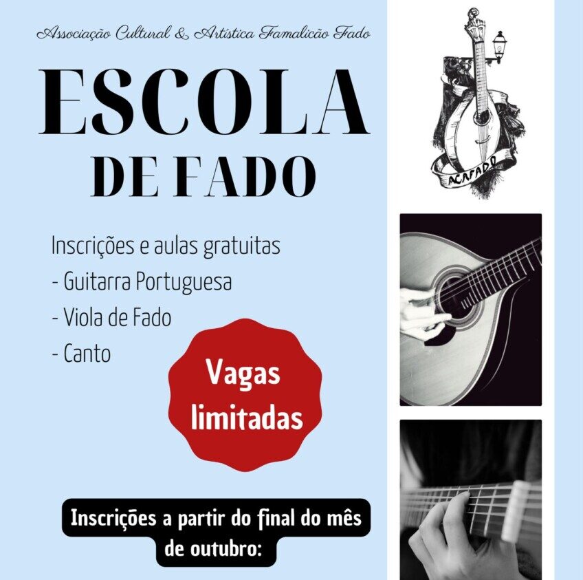 Famalicão: Acafado avança com Escola de Fado