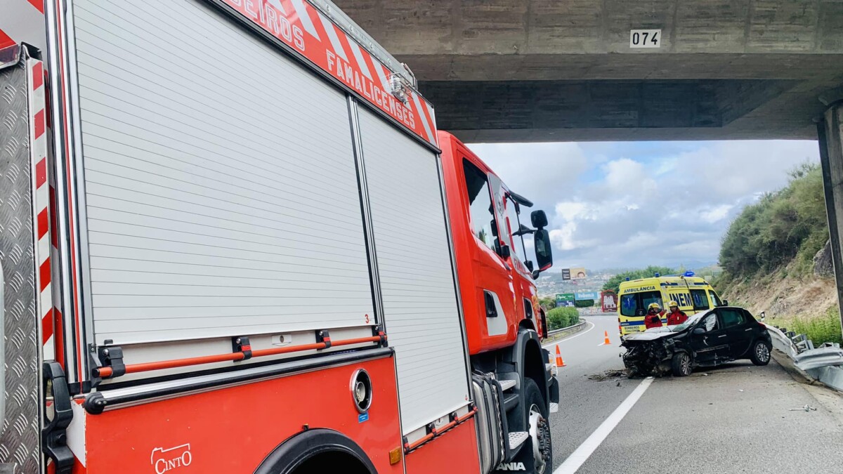 Famalicão: Despiste provoca um ferido na A3