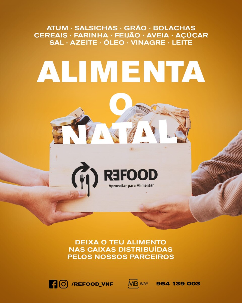 Famalicão: Ajude a alimentar o Natal dos mais carenciados