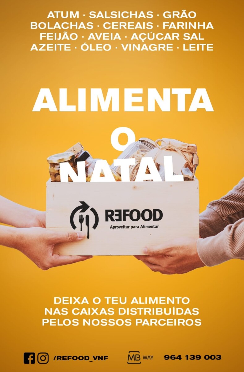Famalicão: Alimente o Natal de quem precisa