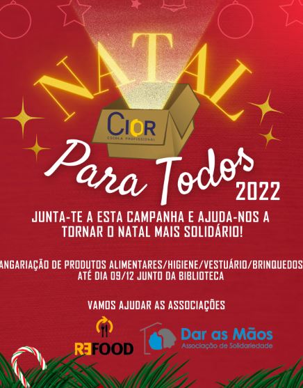 Famalicão: Campanha de Natal a favor da Dar as Mãos e Refood