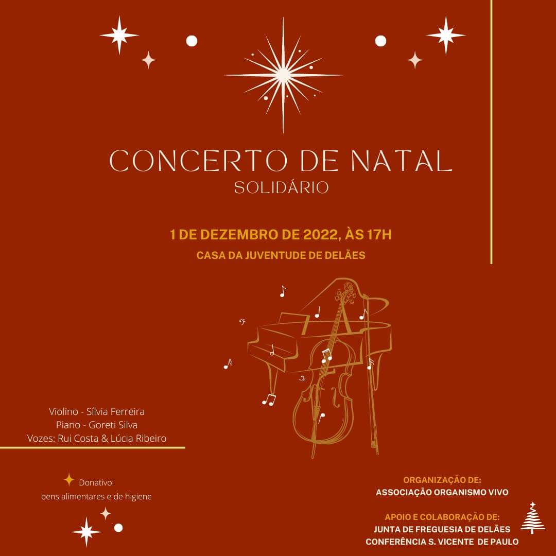 Famalicão: Concerto de Natal Solidário em Delães