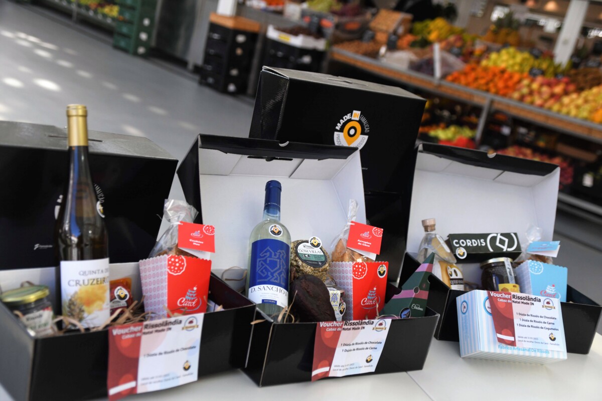 Famalicão: Cabaz de Natal com sabores locais à venda na Praça