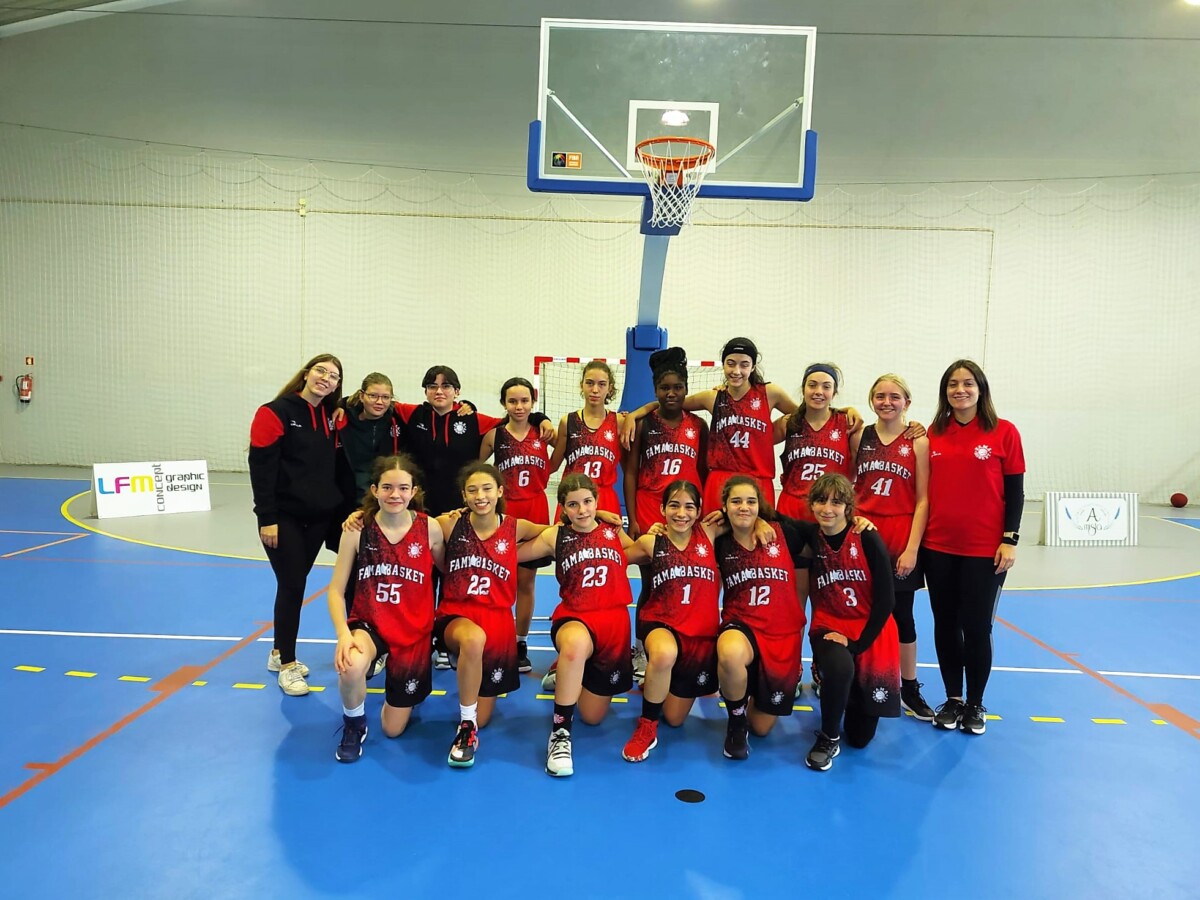 Famalicão: Equipa sub-14 do FAMABASKET é vice-campeã distrital