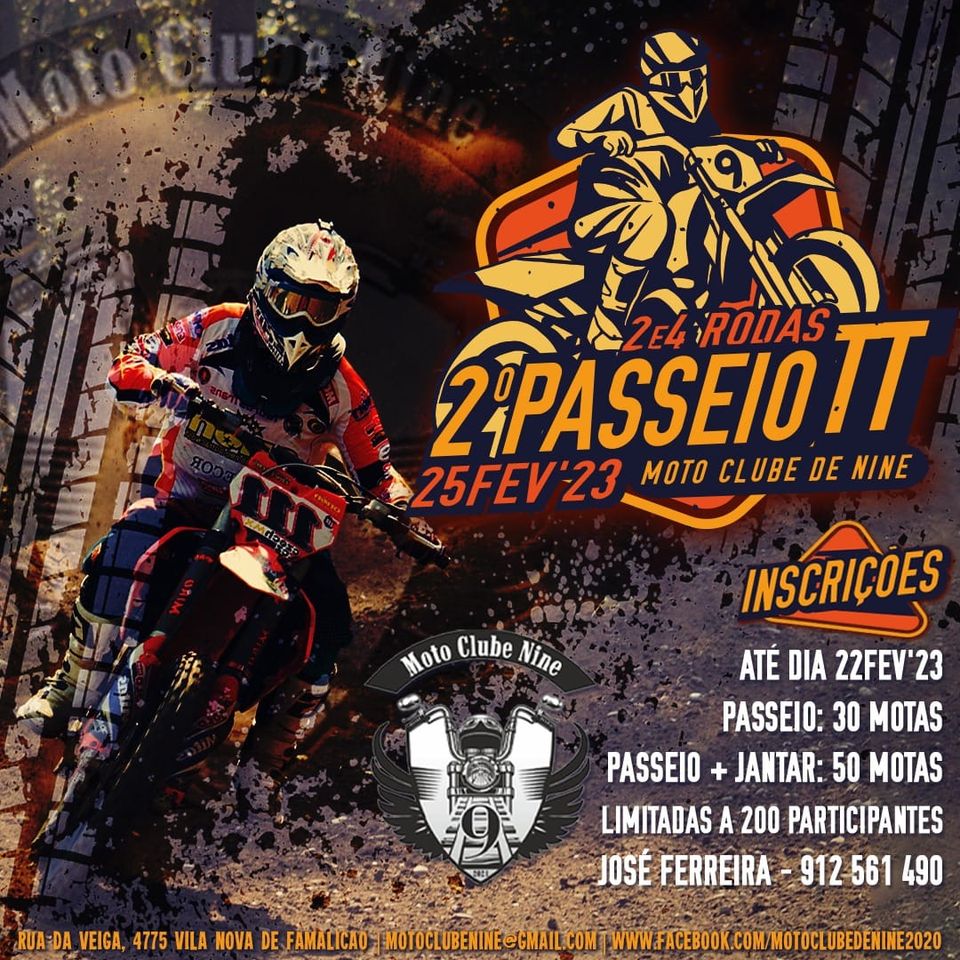 Famalicão: Passeio TT do Moto Clube de Nine já tem data