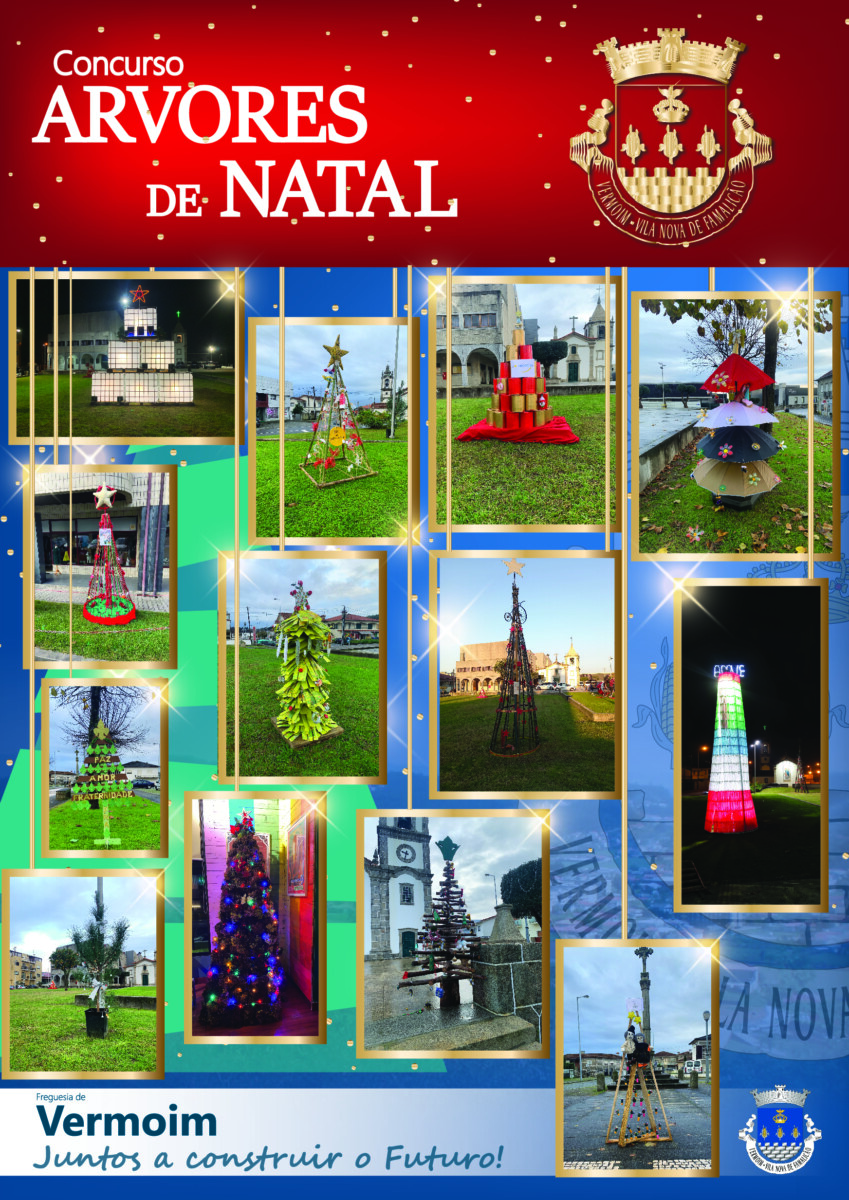 Famalicão: Treze árvores de Natal dão mais brilho a Vermoim