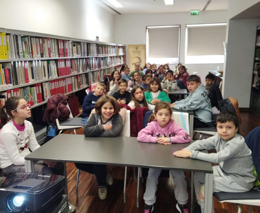 Alunos de Delães conhecem Famalicão antigo