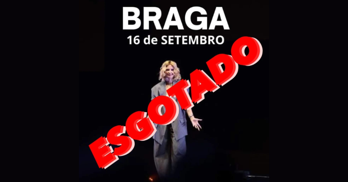 Cristina Ferreira esgota em pouco mais de duas horas Altice Forum Braga