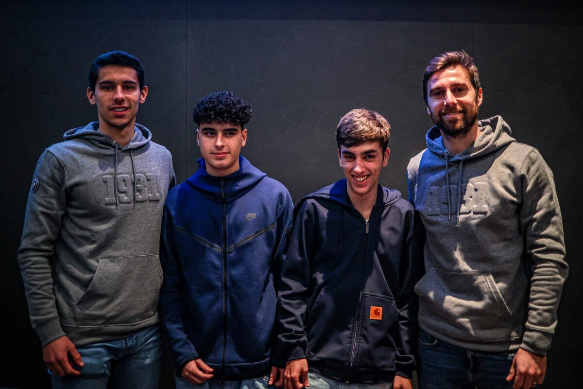 Famalicão: Alexandre Penetra e Rúben Lima regressaram à escola