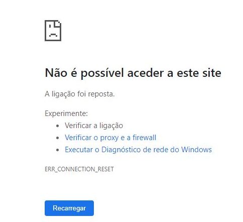 Portal das Finanças não está a funcionar