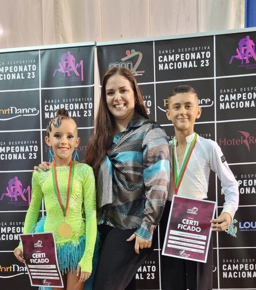 Famalicão: Dinis e Ariana são campeões nacionais e vão ao Campeonato do Mundo