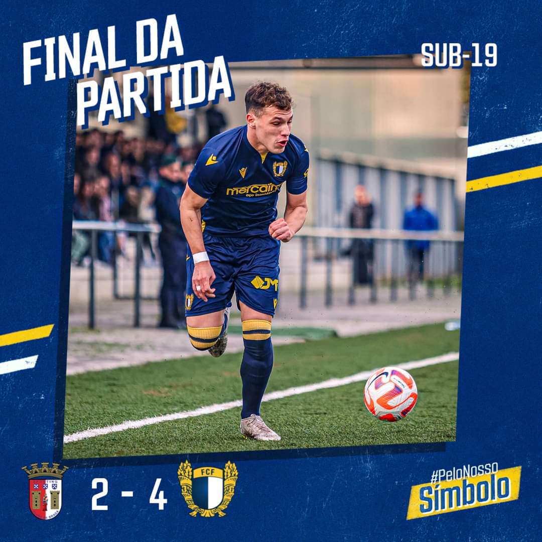 Sub-19 do Famalicão lideram fase de campeão