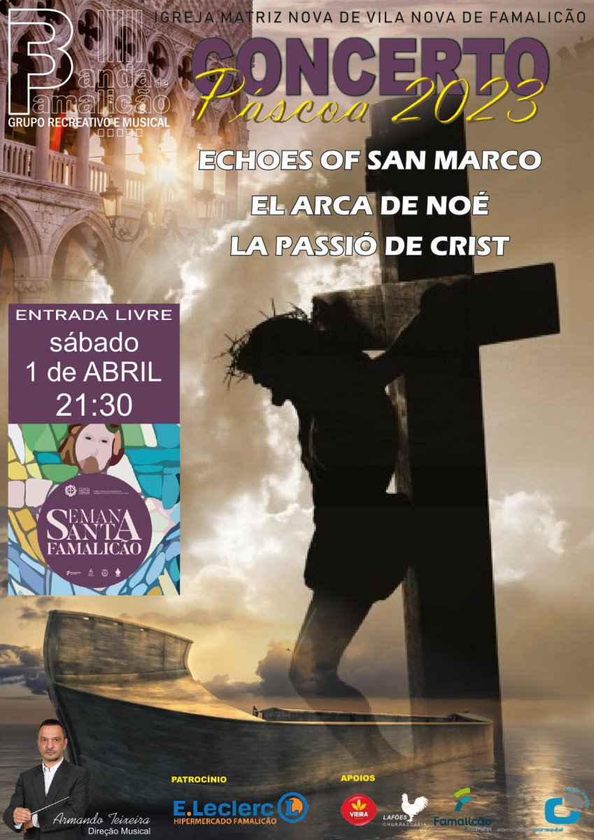 Concertos das bandas de Famalicão e da Sinfónica Portuguesa este fim de semana