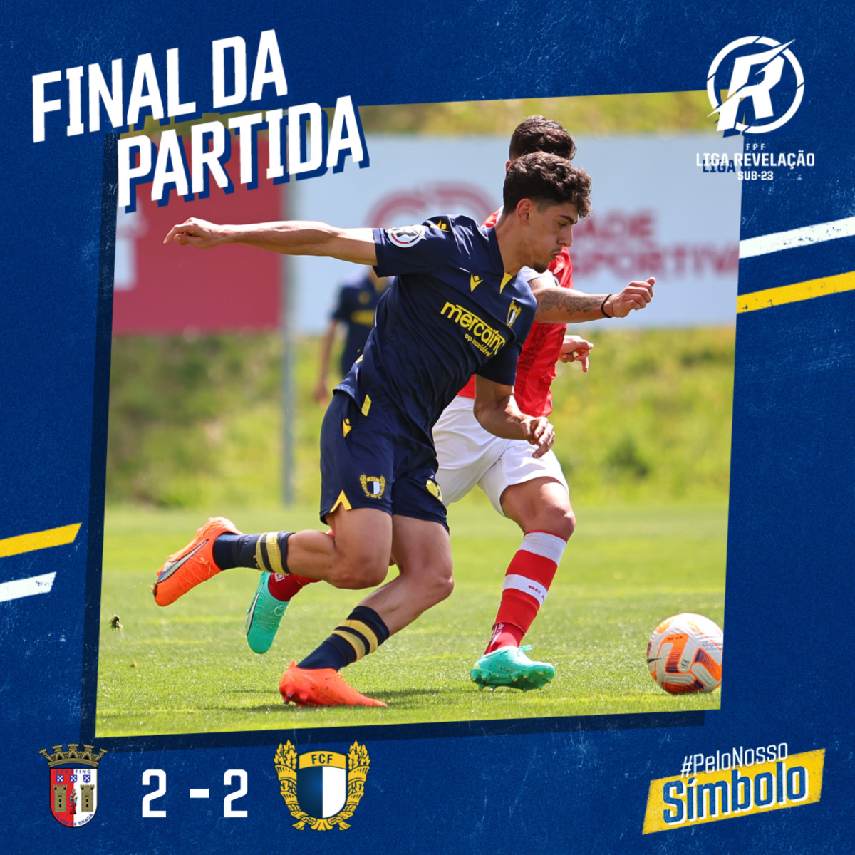 Famalicão: Sub-23 empatam em Braga e podem chegar ao título