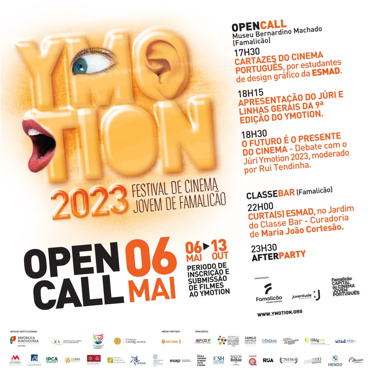 Festival de Cinema Jovem de Famalicão apresenta-se a 6 de maio