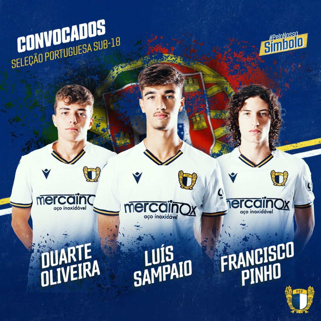 Três jogadores do Famalicão chamados à Seleção sub-18