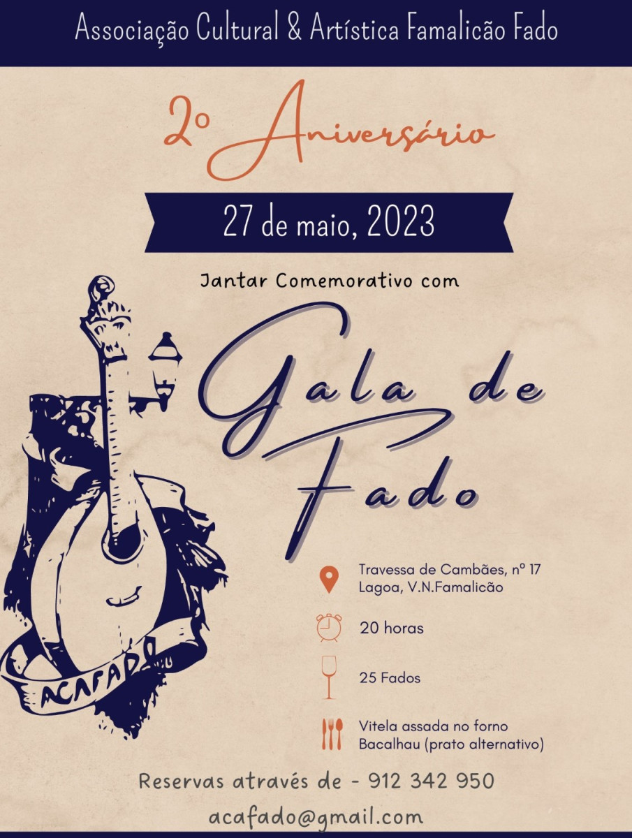 Famalicão: ACAFADO celebra segundo aniversário no próximo sábado