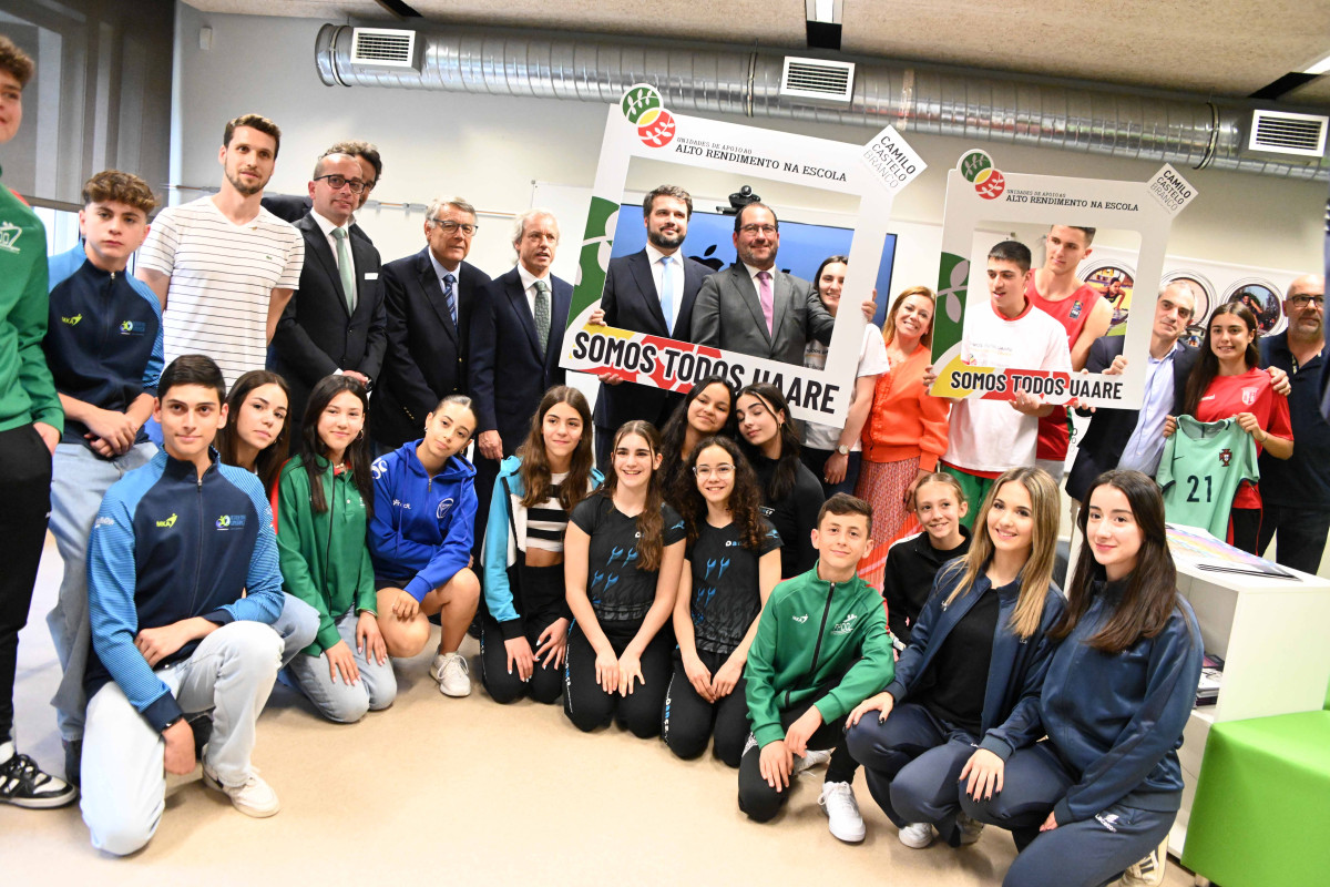 Famalicão: Agrupamento Camilo Castelo Branco tem unidade de apoio ao aluno/atleta de alta competição desportiva