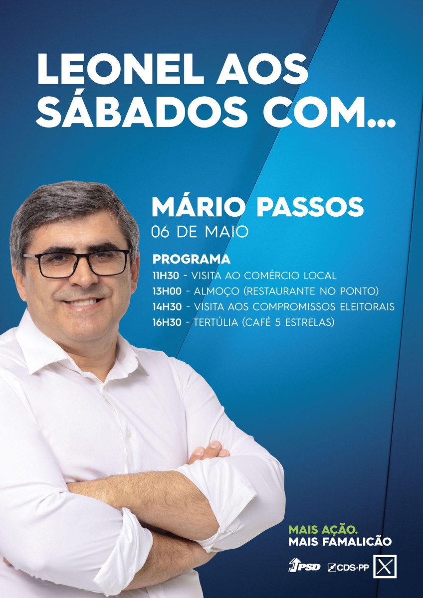 Famalicão: Leonel Rocha avança para campanha em Ribeirão e leva consigo convidados