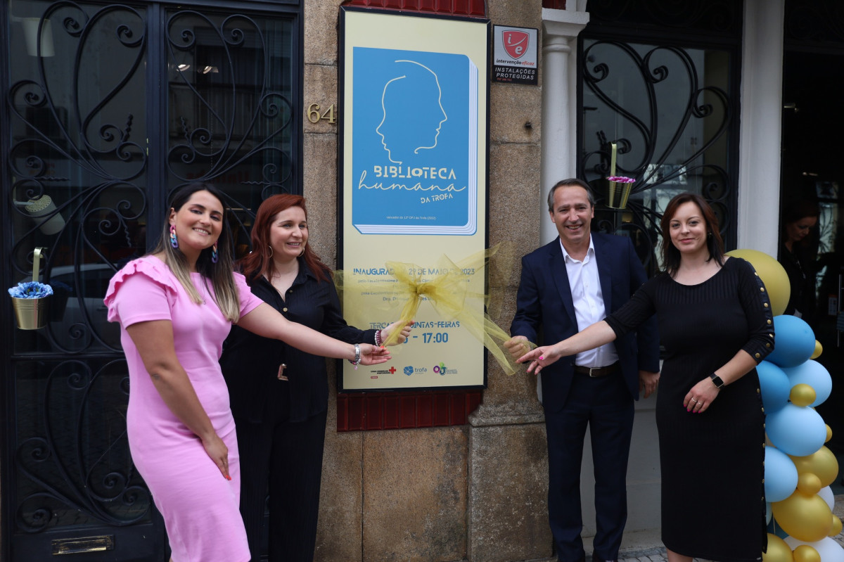 Trofa inaugura “Biblioteca Humana”, proposta vencedora do Orçamento Participativo Jovem