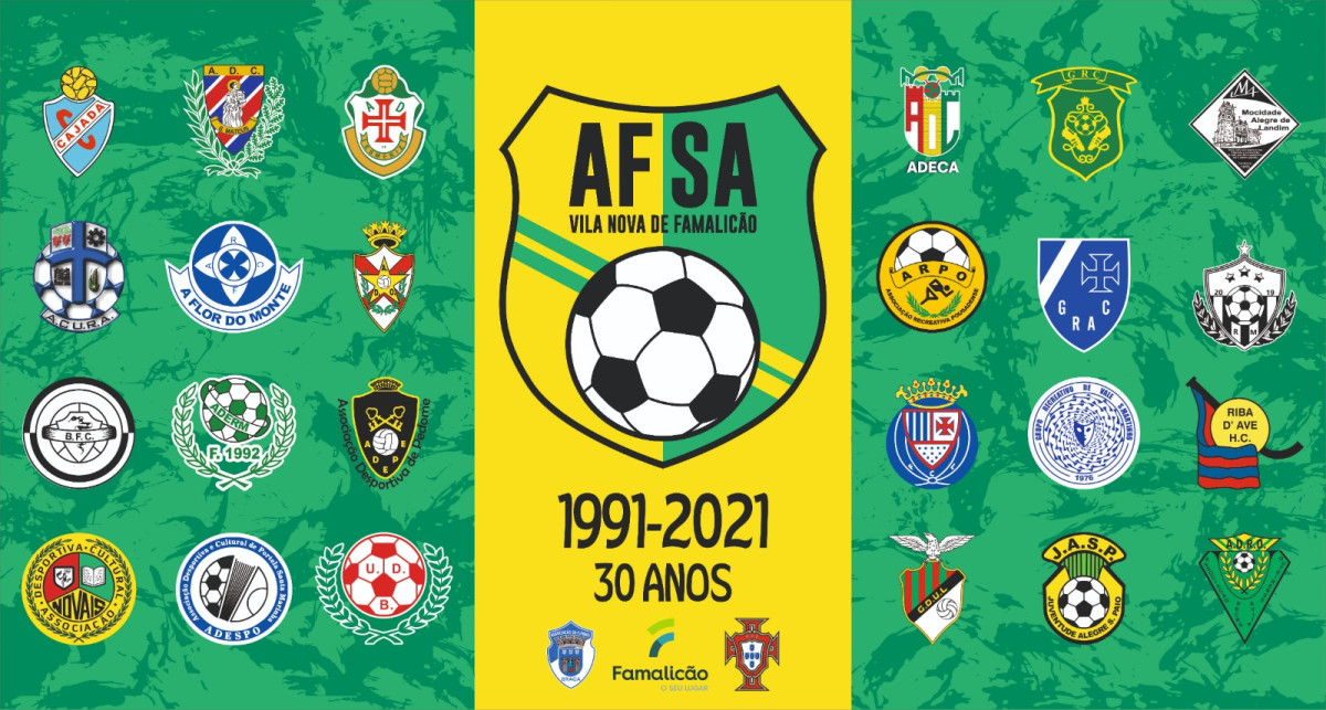 Famalicão: AFSA já tem disponíveis documentos para inscrição de equipas para a próxima época