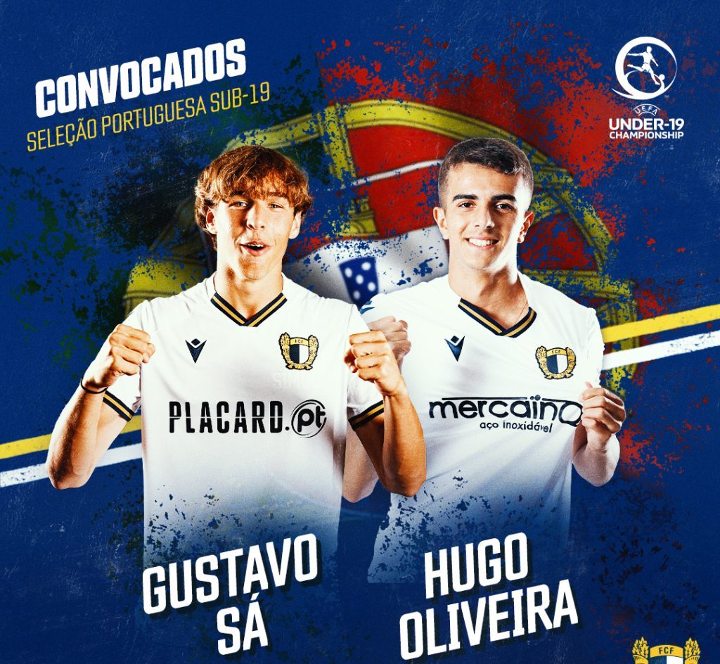 Famalicão: Gustavo Sá e Hugo Oliveira convocados para a seleção nacional sub-19