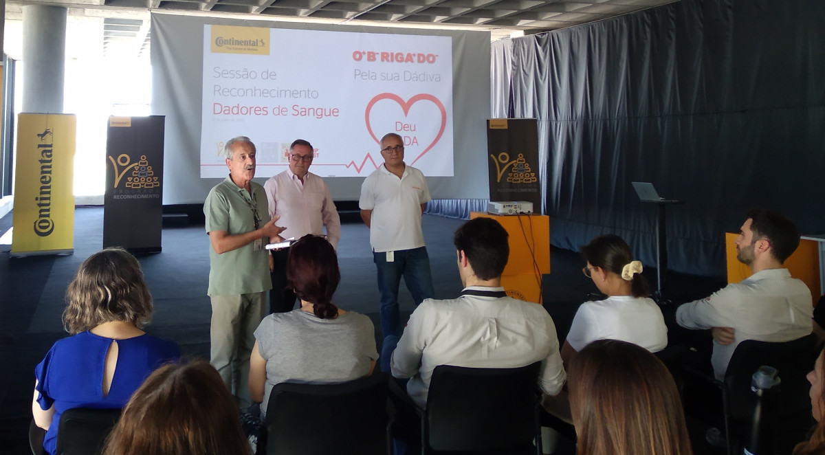 Famalicão: Continental Mabor faz reconhecimento aos colaboradores que são dadores de sangue