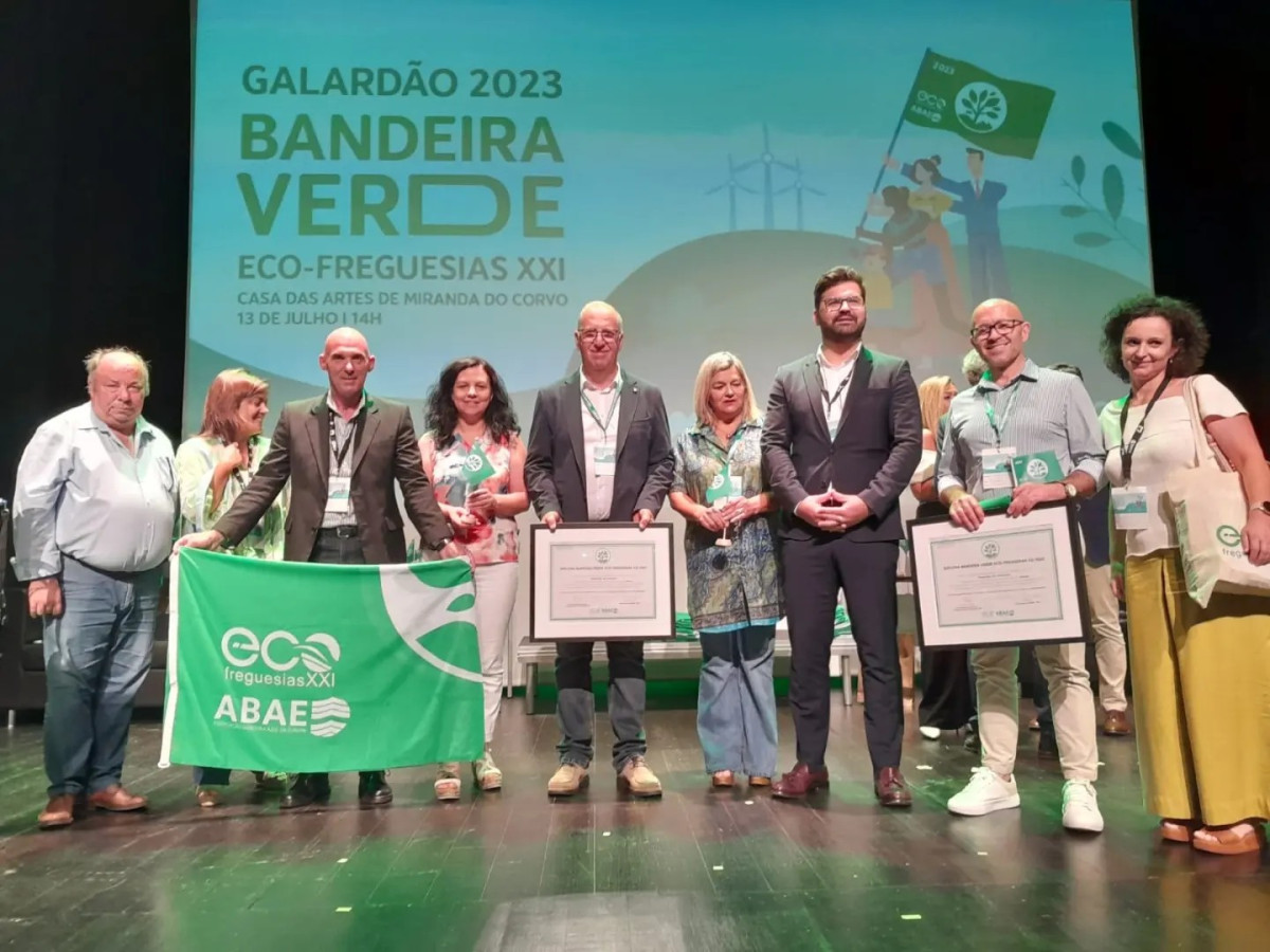 Famalicão: Freguesias recebem bandeira verde do programa Eco-Freguesias
