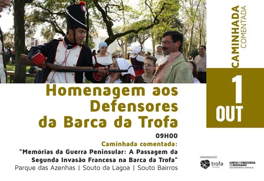 Trofa: Caminhada comentada sobre invasões francesas