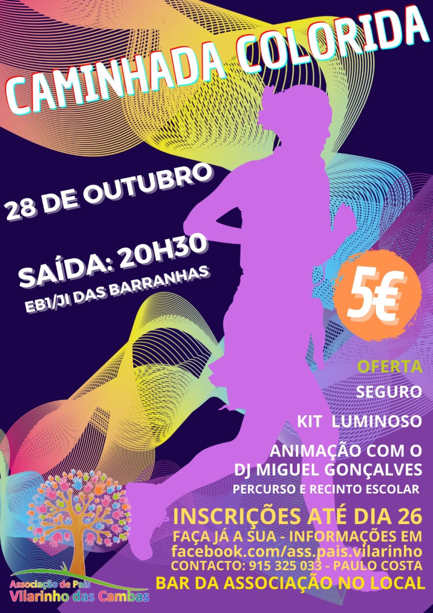 Famalicão: Caminhada colorida em Vilarinho das Cambas