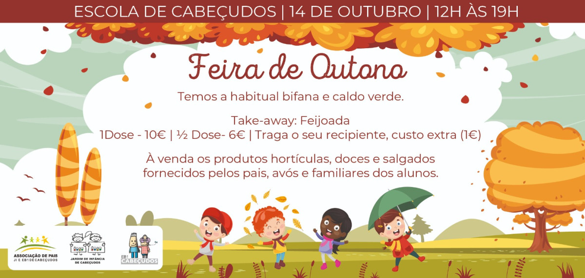 Famalicão: Feira de Outono na Escola de Cabeçudos
