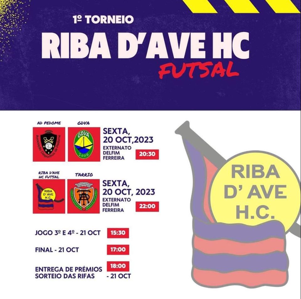 Famalicão: Torneio de futsal em Riba de Ave