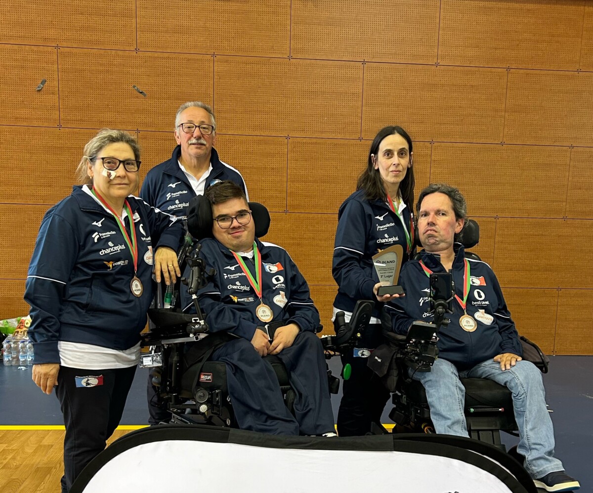 Famalicão: Bronze em pares para a Associação de Boccia Luís Silva