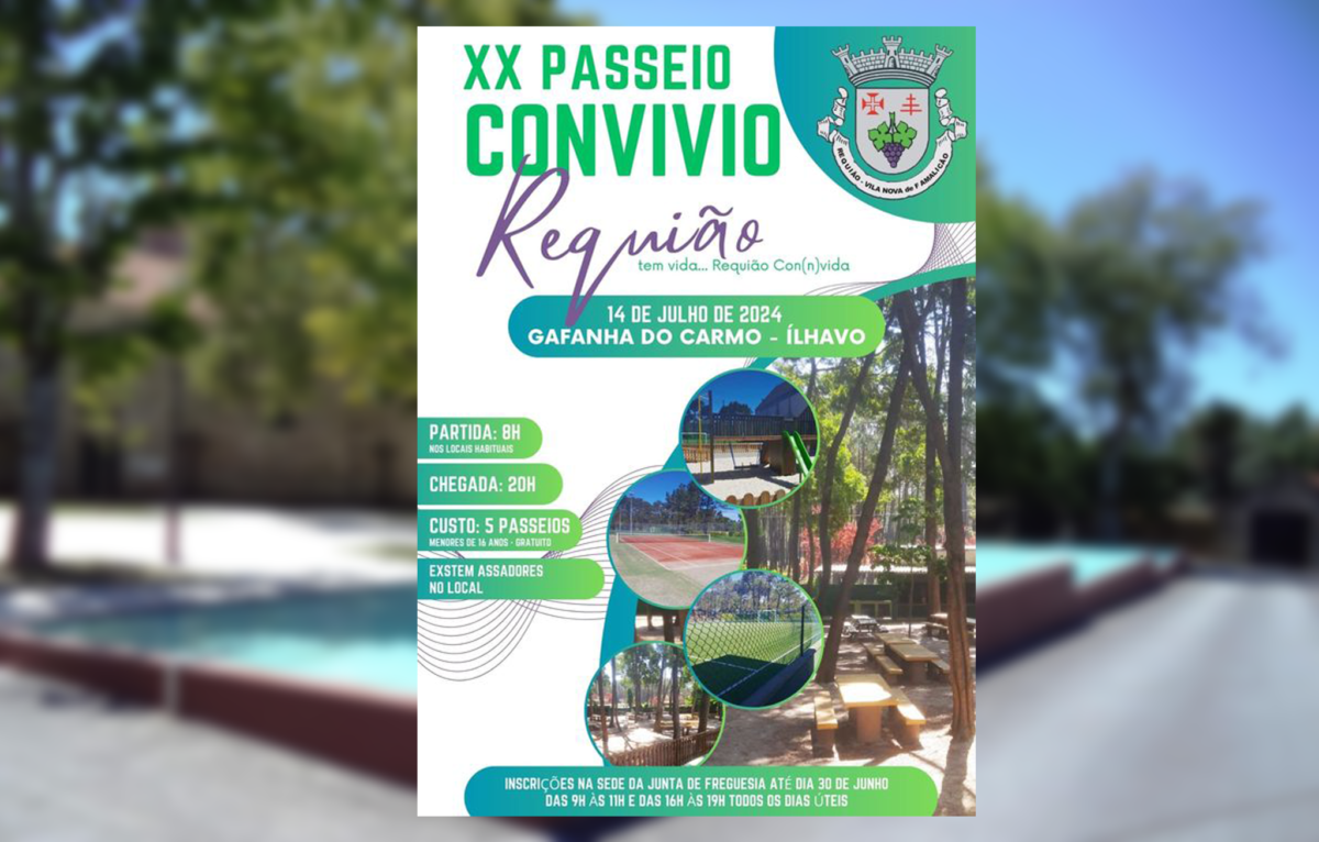 Famalicão: Passeio convívio de Requião marcado para o dia 14 de julho