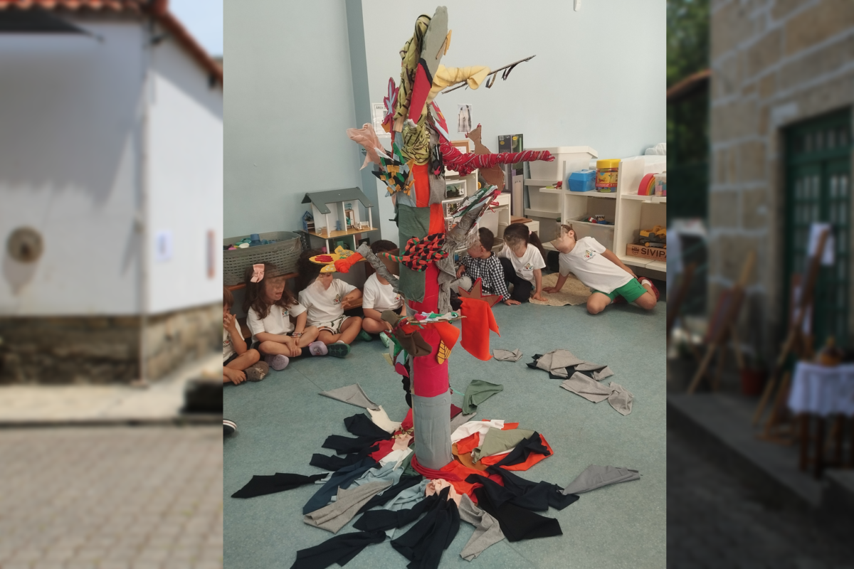 Famalicão: Crianças e seniores aprendem com Joana Vasconcelos