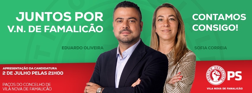 Famalicão: Eduardo Oliveira apresenta candidatura esta terça-feira