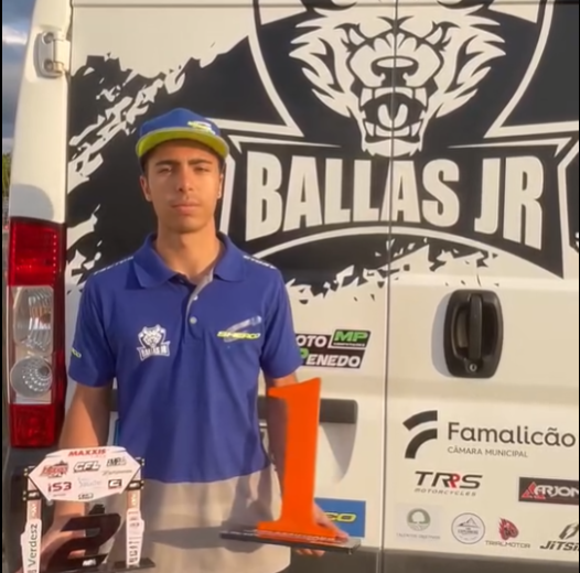 Famalicão: Paulo Ballas Jr é vice-campeão nacional de enduro